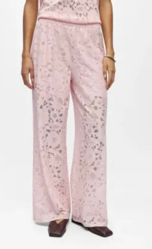 Hose „Objbianca“ Rosa