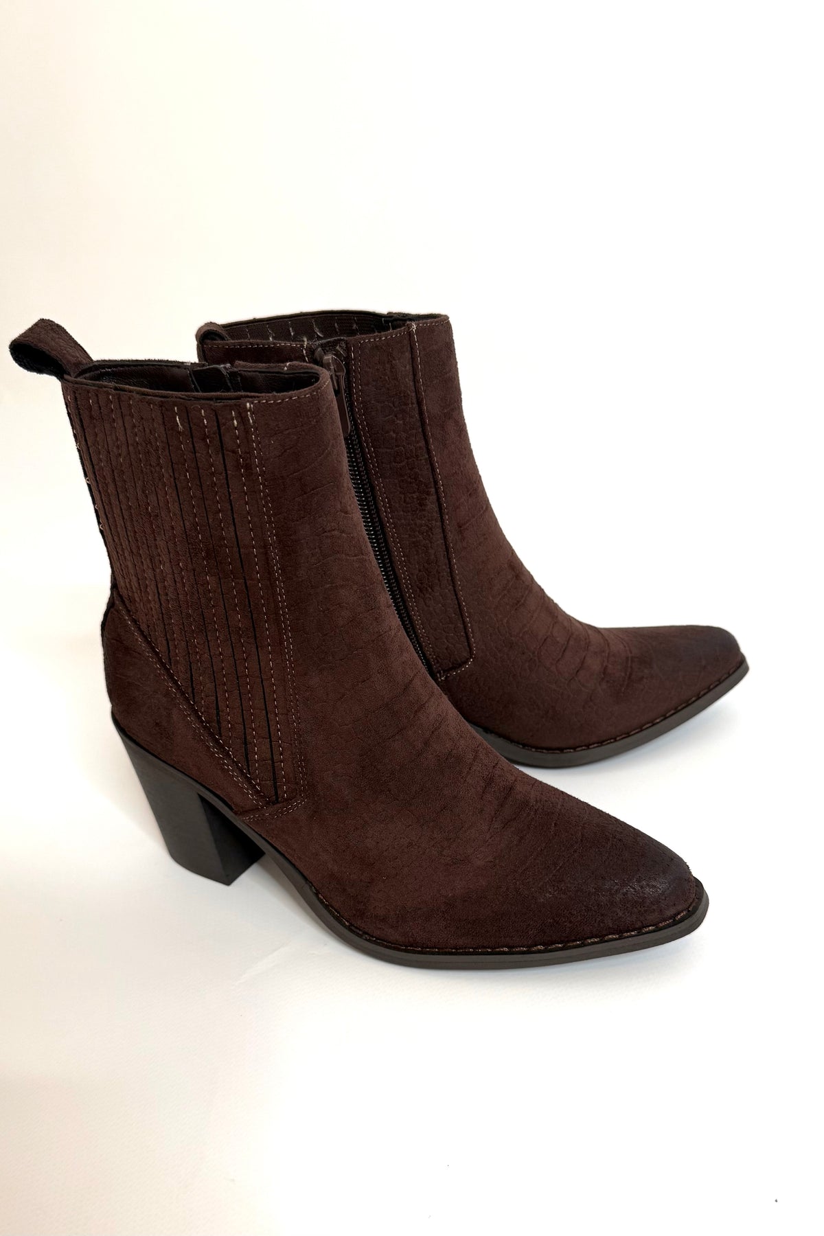 Stiefelette „3931“ Braun