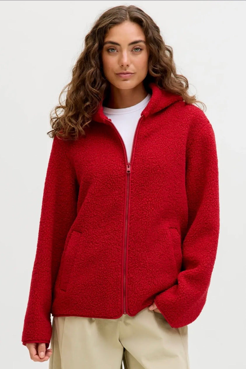 TEDDY HOOD JACKET