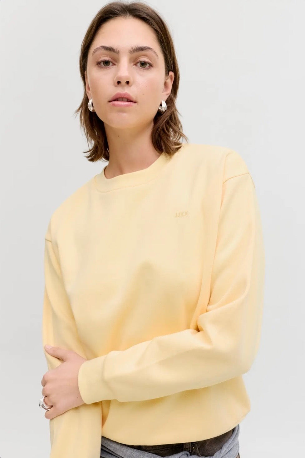 JXABBIE RLX LS EVERY CREW SWT Gelb