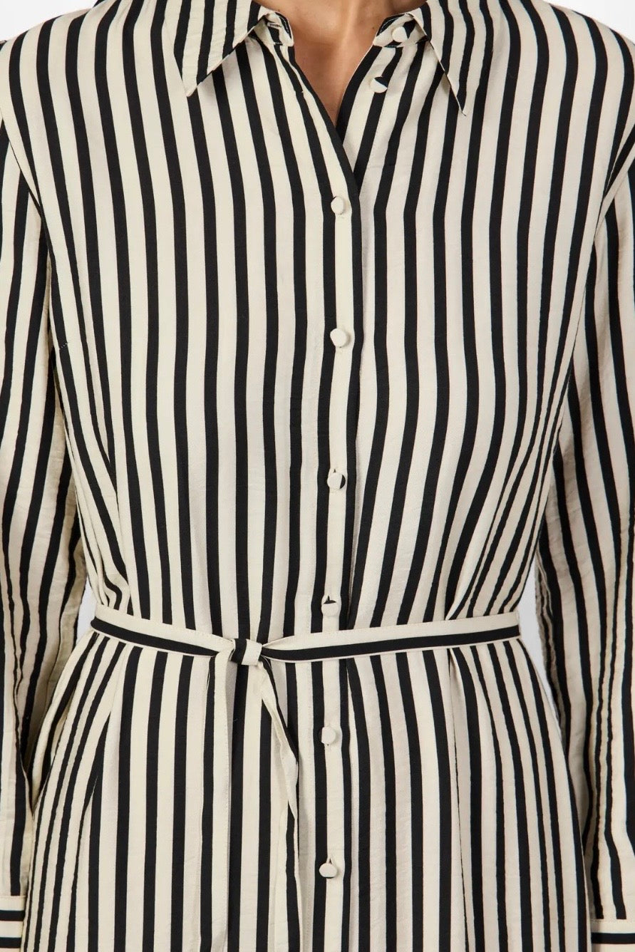 YASKAYA LS LONG SHIRT DRESS