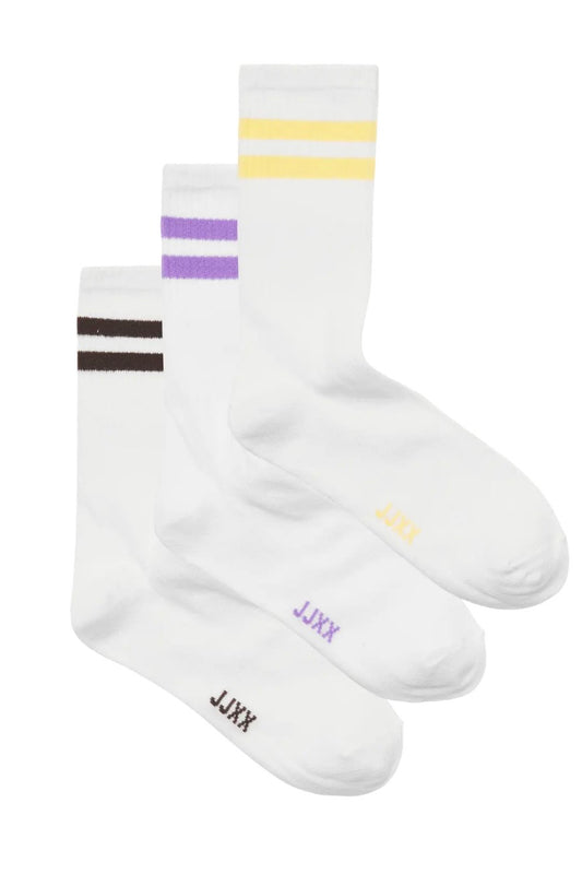 JXBASIC TENNIS SOCK 3-PACK