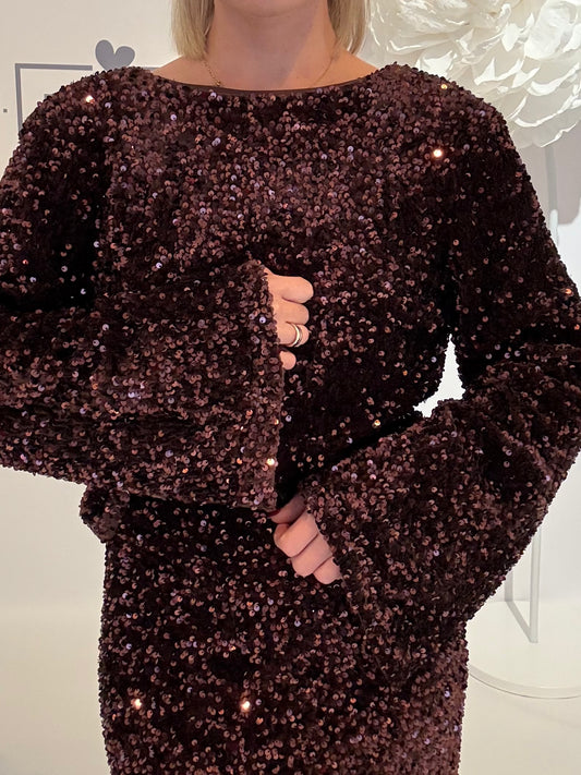 Bluse „14139“ Braun