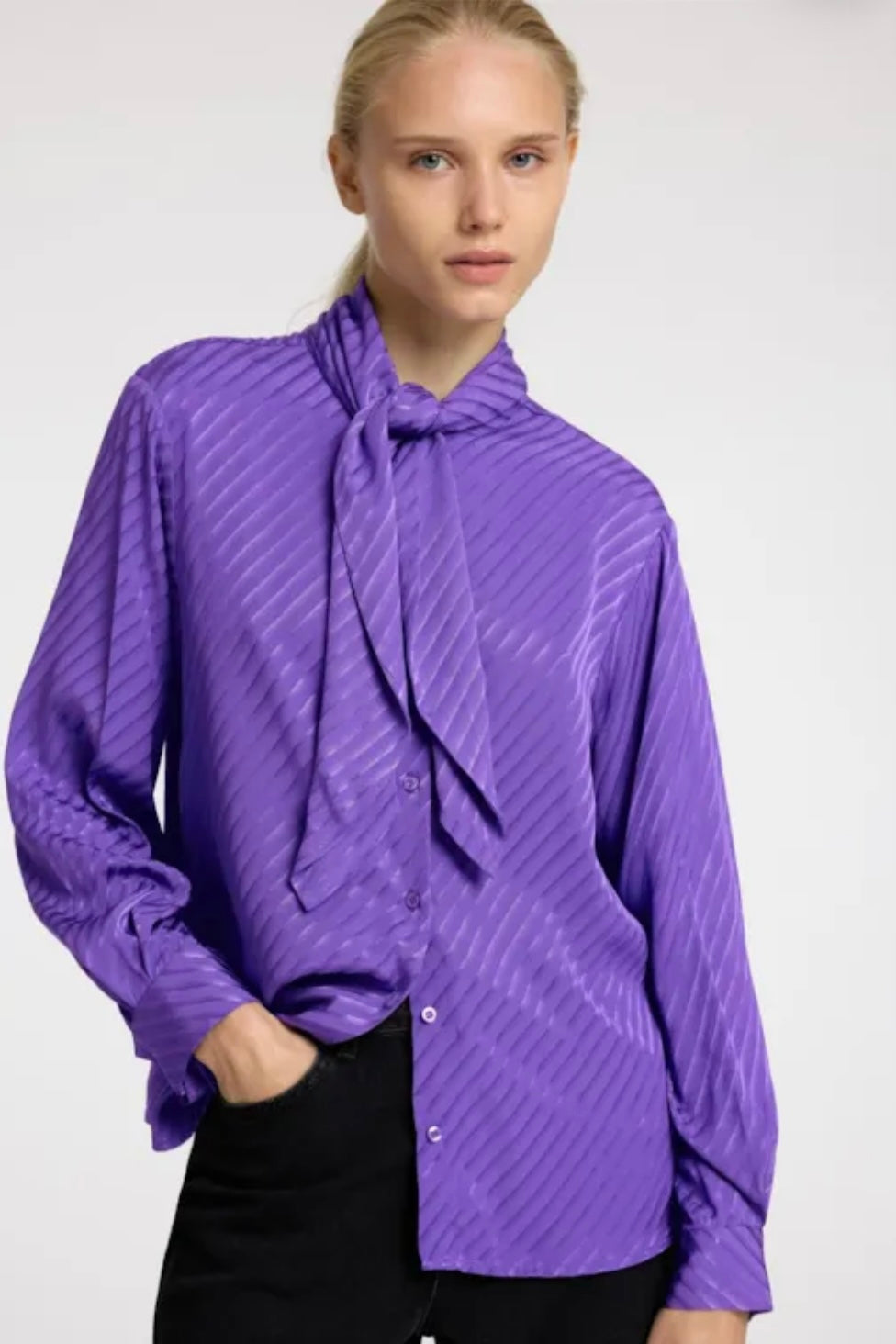 Bluse „Slfcassia“ Lila