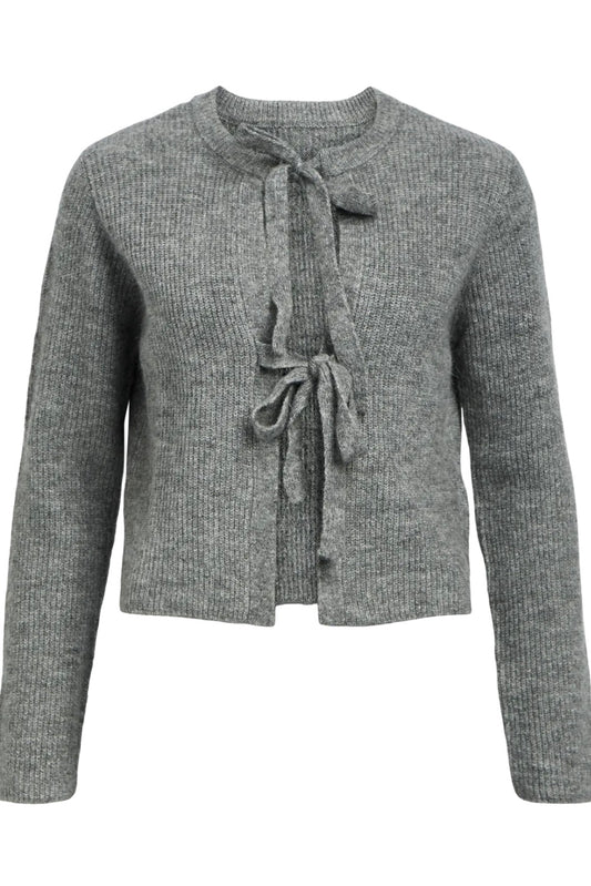 Cardigan „Objparvi“ Grau