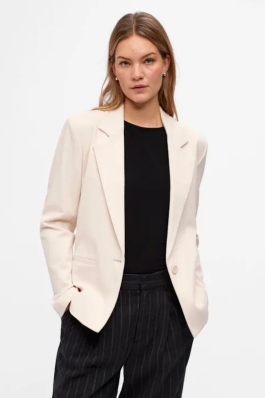 Blazer „Objlisa“ Beige
