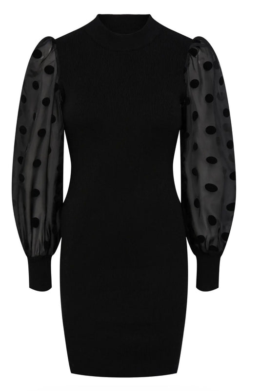 YASDOTME LS KNIT DRESS