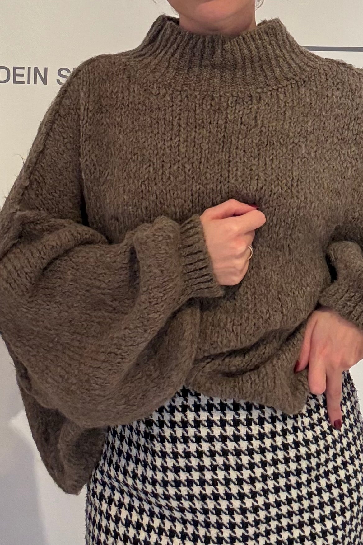 Pullover „4459“ Taupe