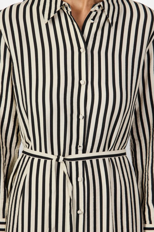 YASKAYA LS LONG SHIRT DRESS