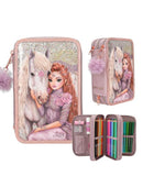 TOPModel 3 Fach Federtasche VIVA VIOLET