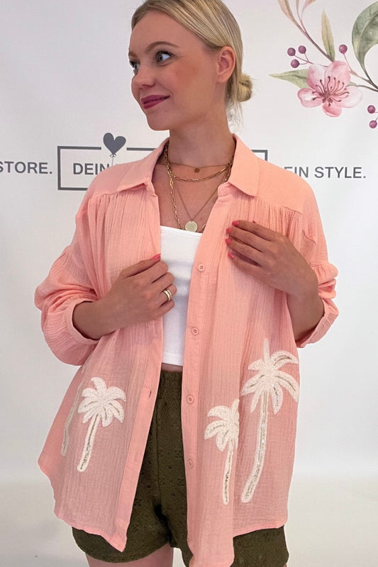 Bluse „697“ Peach