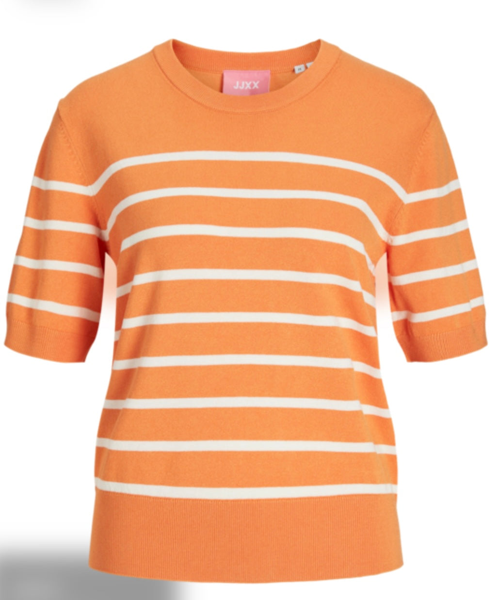 Pullover „Jxlayla“ Orange/Beige