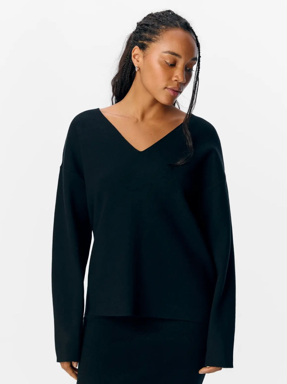 Pullover „Objreynard“ Schwarz