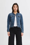 Jeansjacke „20122817“ Dunkel Blau