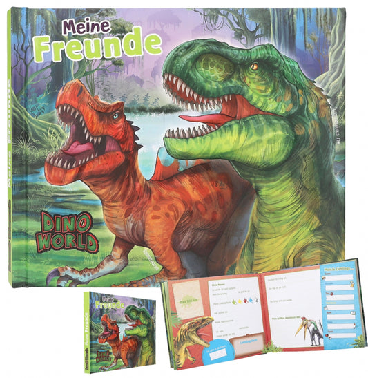 Dino World Freundebuch