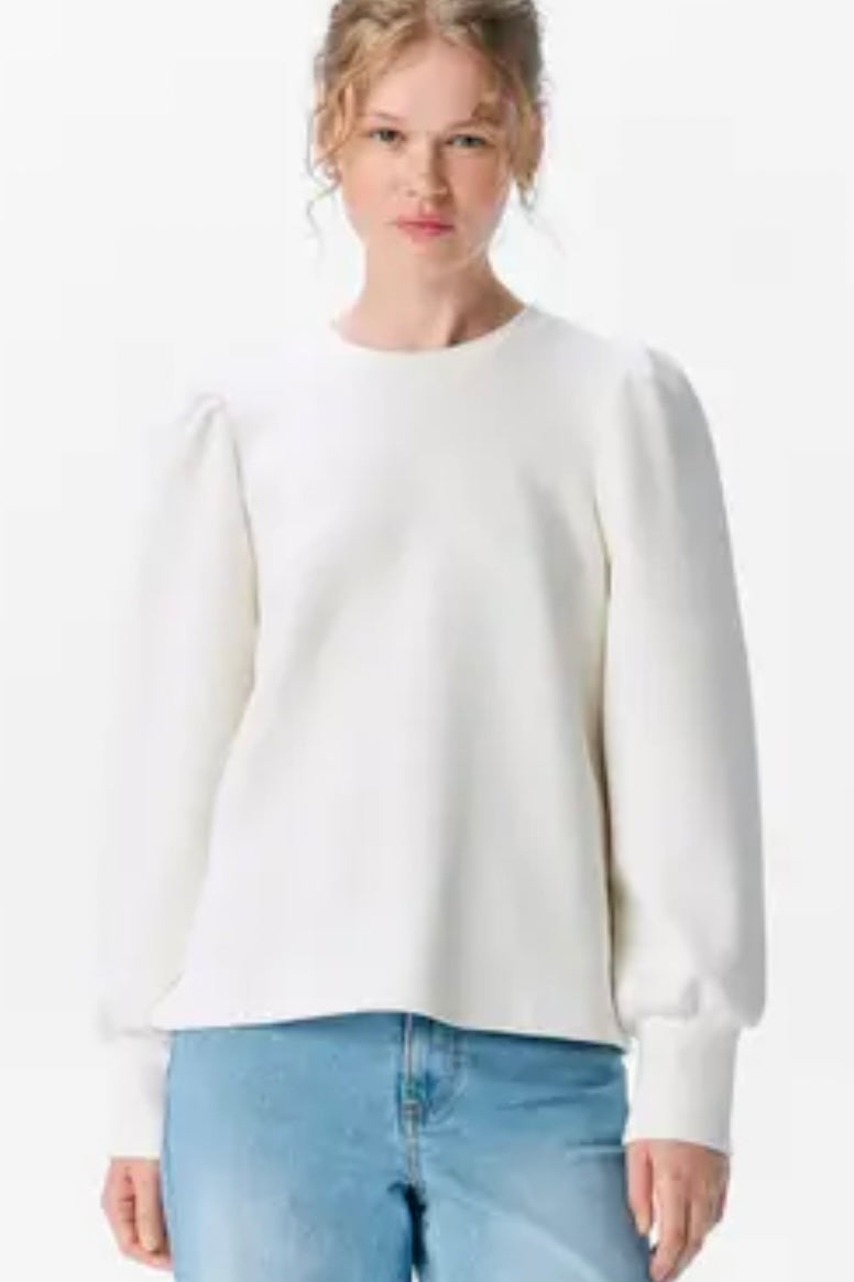 Sweatshirt „Objandrea“ Sand