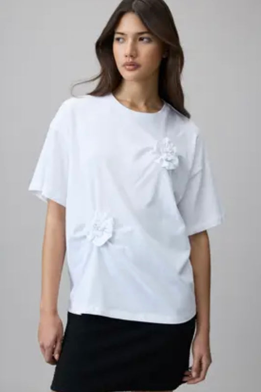 Shirt „Vihafia“ Weiß