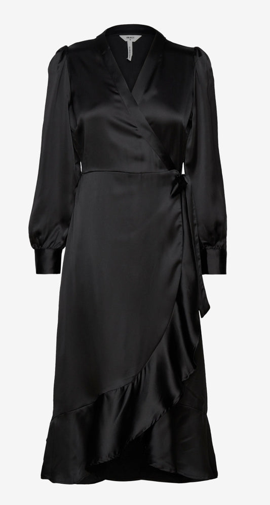 Kleid „Objsateen“