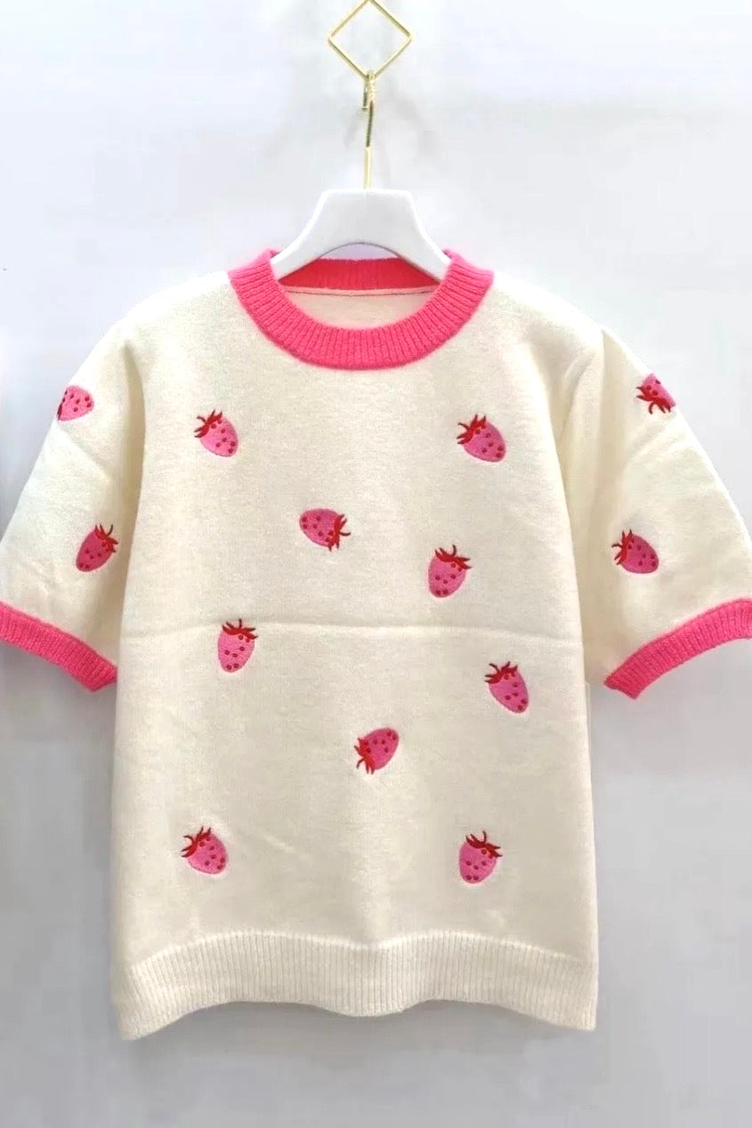 Strawberry Strickshirt „253163“