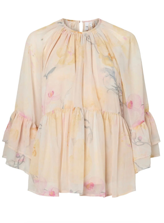 Bluse „Yasblomina“