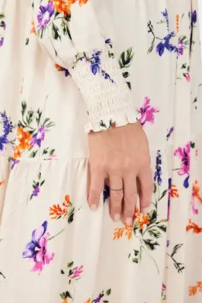 Kleid „Yasasina“ Creme