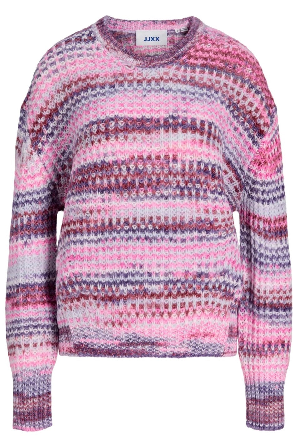 JXSIMONE SPACE DYE CREW NECK KNIT